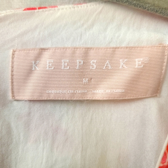 KEEPSAKE The Label Fallen Floral 100% Linen Dress - Picture 6 of 16